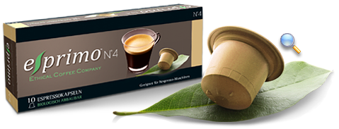 Esprimo N°5 - Espressokapseln Fairtrade 10 Kapseln