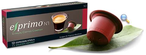 PrimaBarista LUNGO 9 10 Espressokapseln